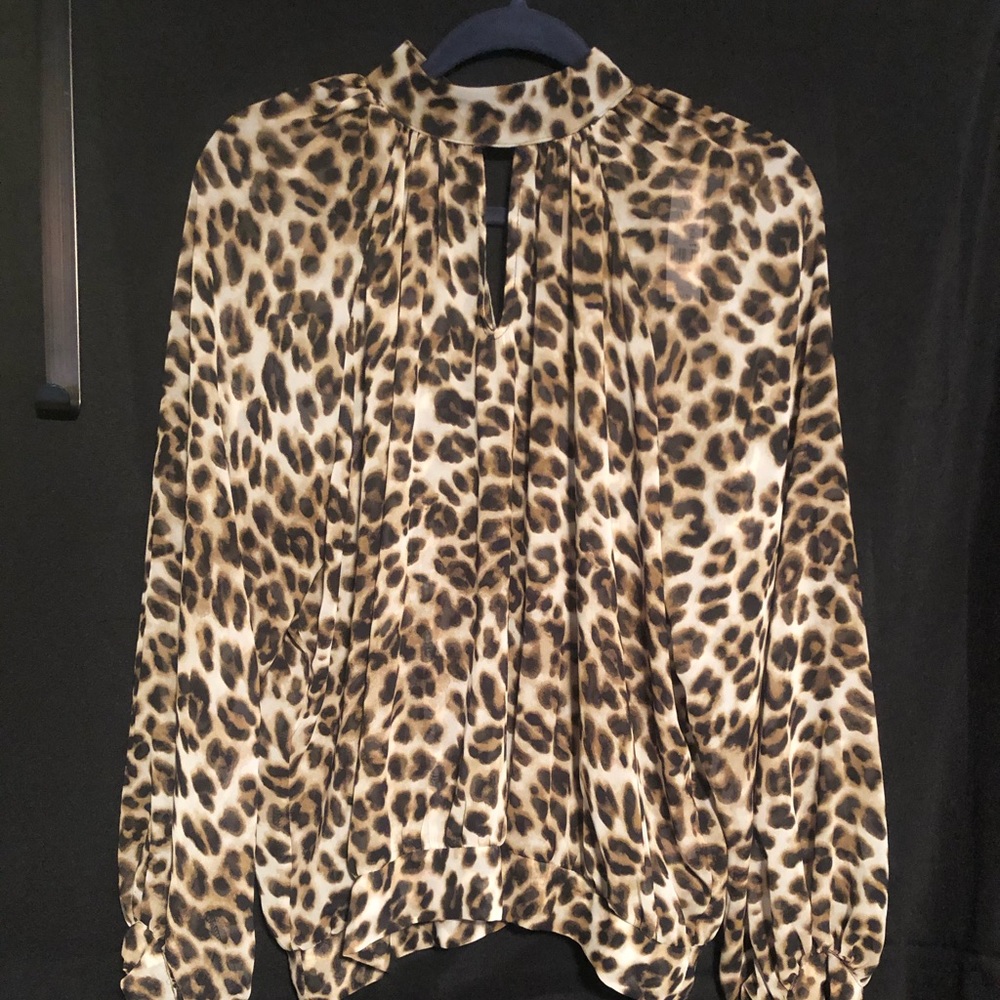 Leopard Blouse